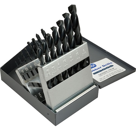 Allpoints Drill Set , 1/16-1/2", 15 Piece 1421110